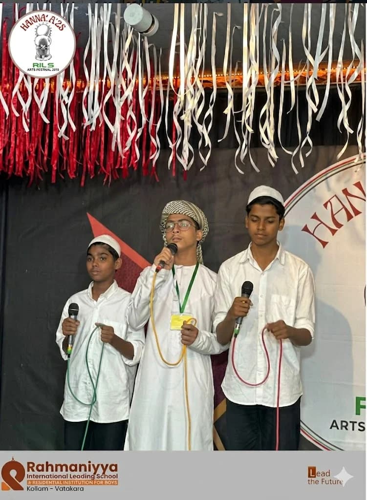 Students performing at Handala Arts Festival